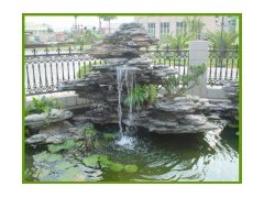 南寧景觀水池設計 花園水池制作工程_供應產品_廣西南寧風生水起園林景觀工程_廣西南寧風生水起園林景觀工程專業設計制作假山、景觀石、防腐木工程、水幕.